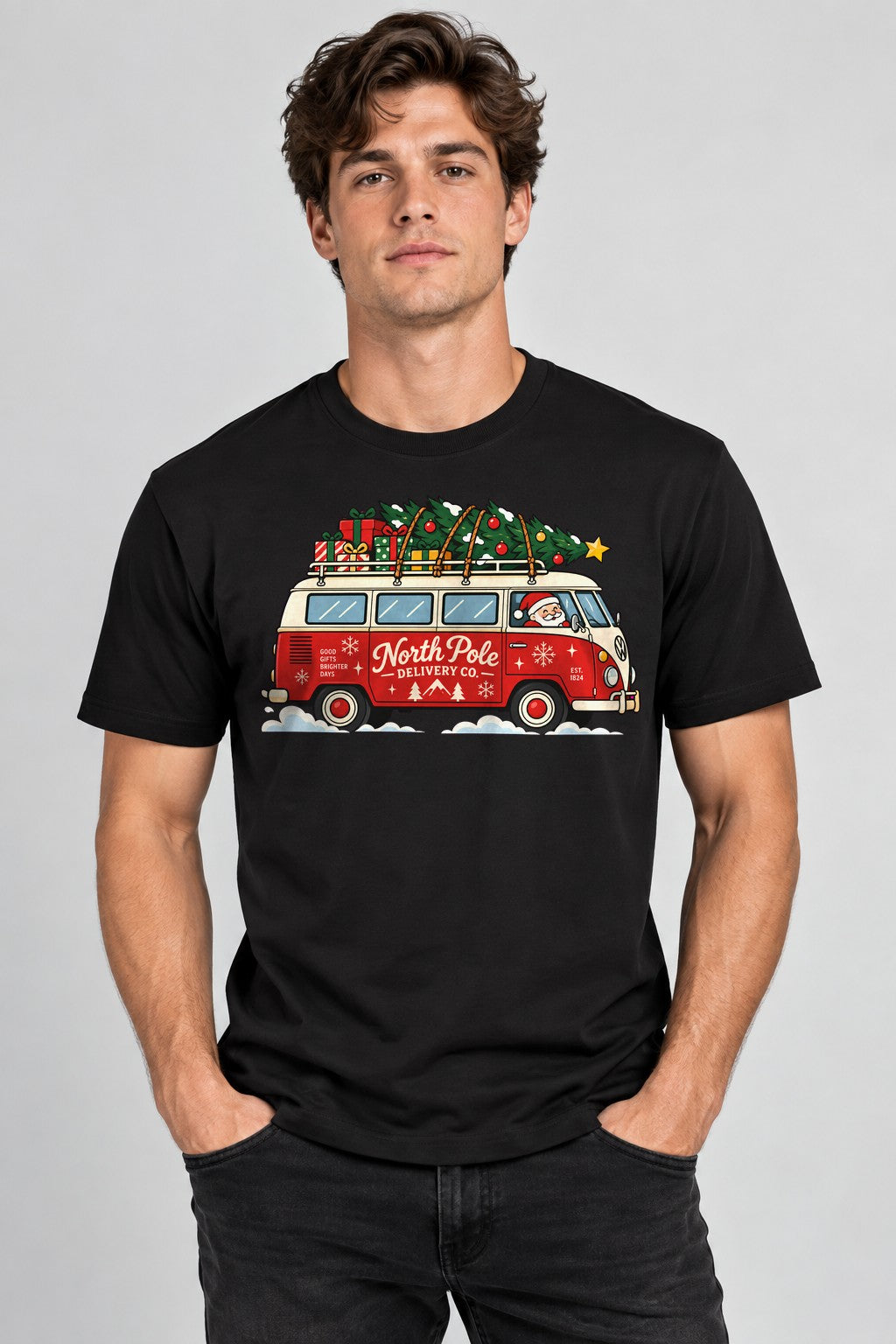 North Pole Delivery Co - Black