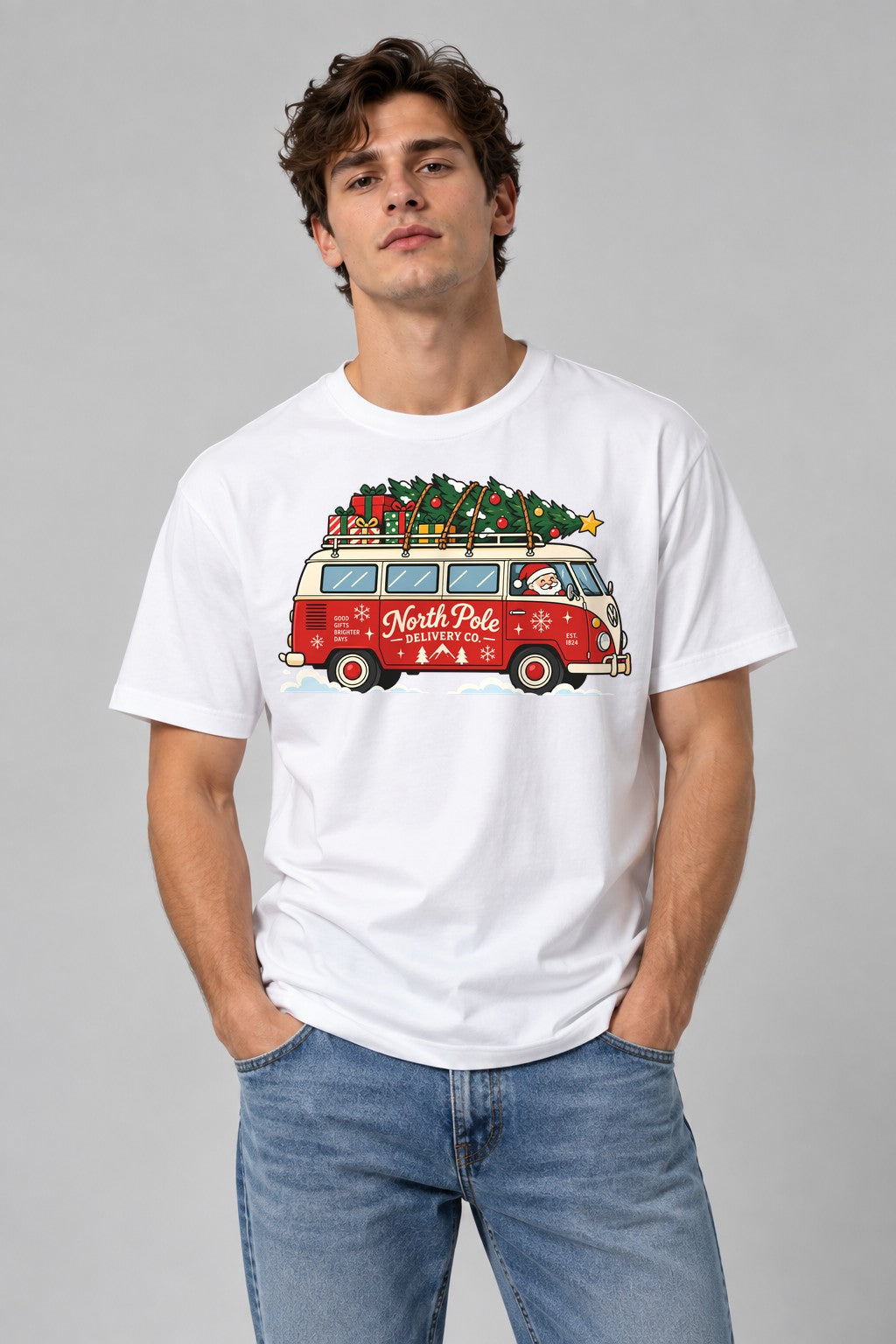 North Pole Delivery Co - White