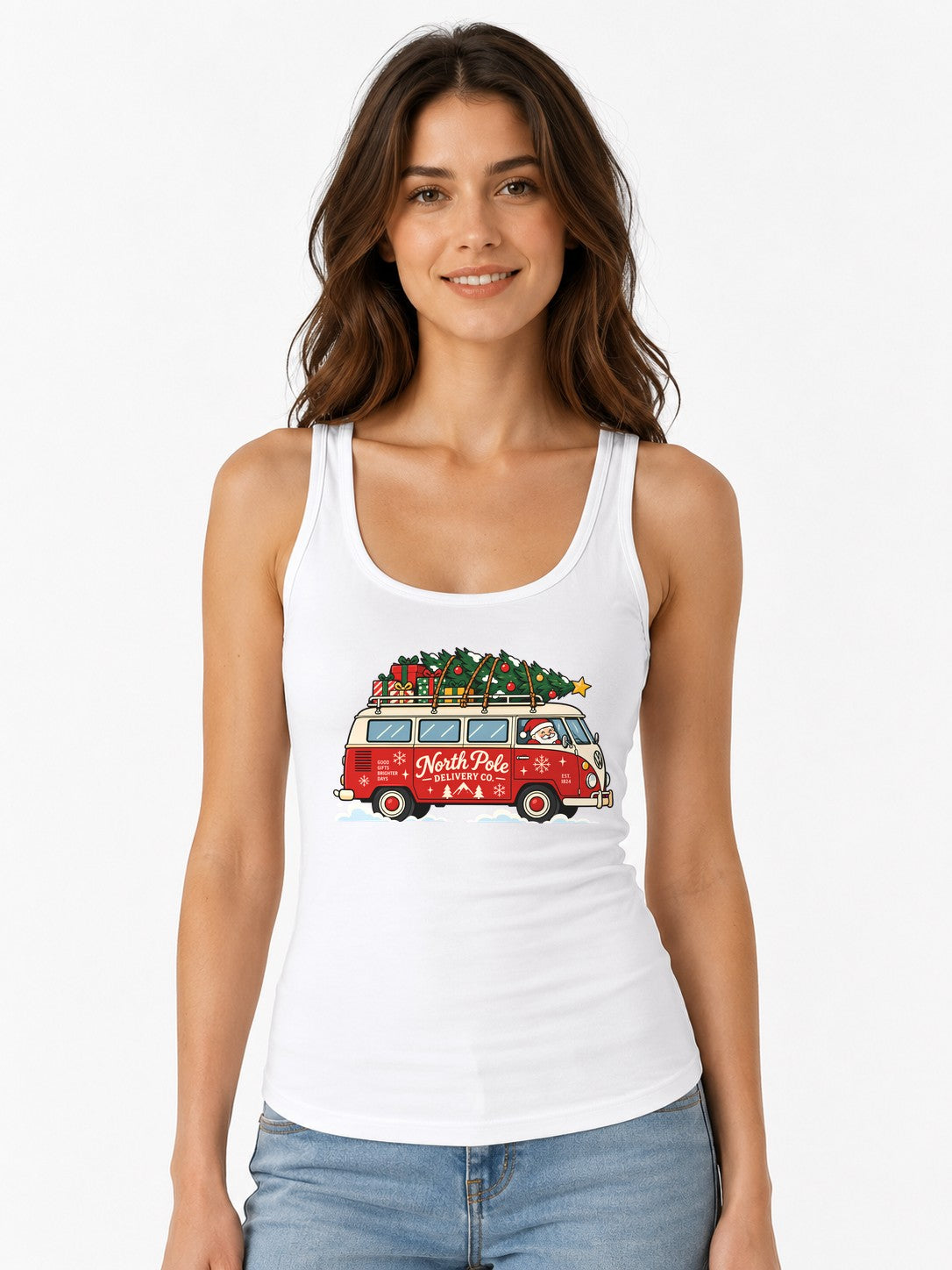 North Pole Delivery Co - White