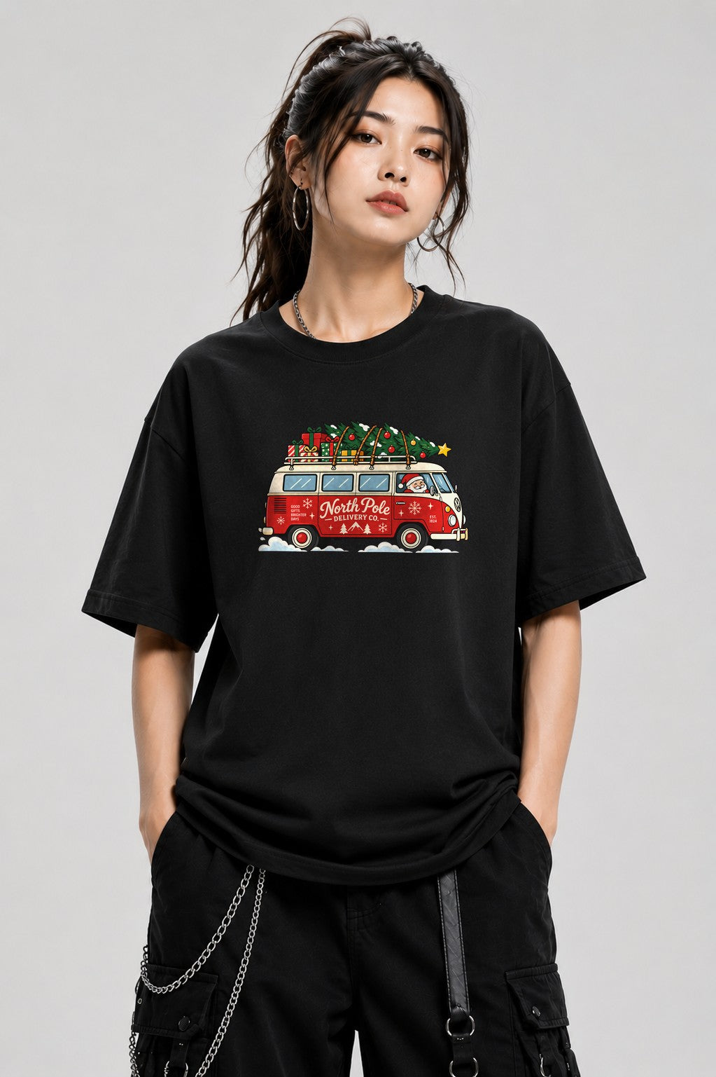 North Pole Delivery Co - Black