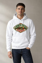 North Pole Express Train Badge - White