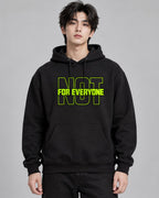 Not For Everyone Neon Green Outlined - Black