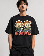 Not Me Monkeys - Black