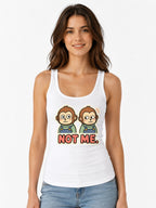 Not Me Monkeys - White