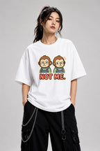 Not Me Monkeys - White