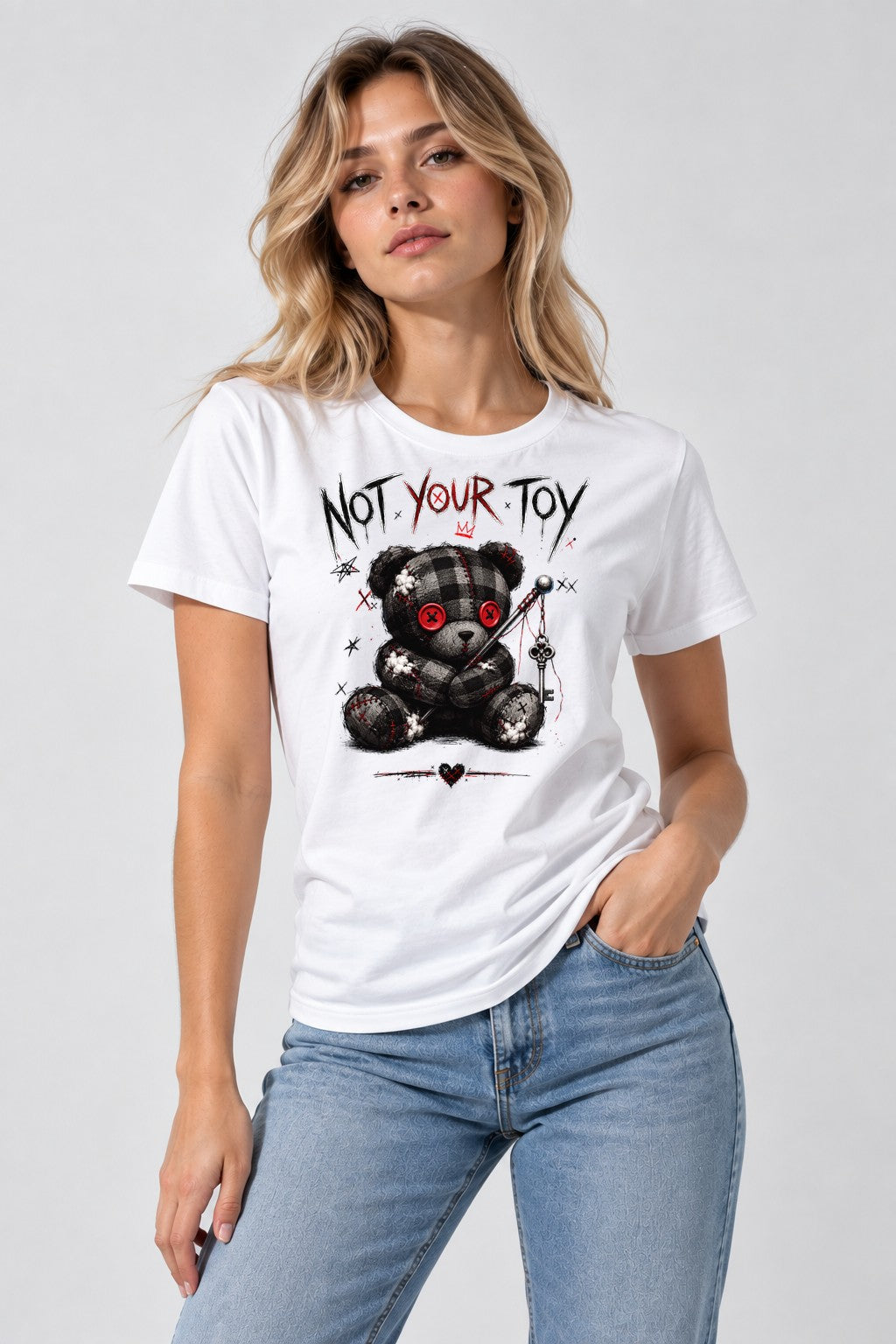 Not Your Toy - White