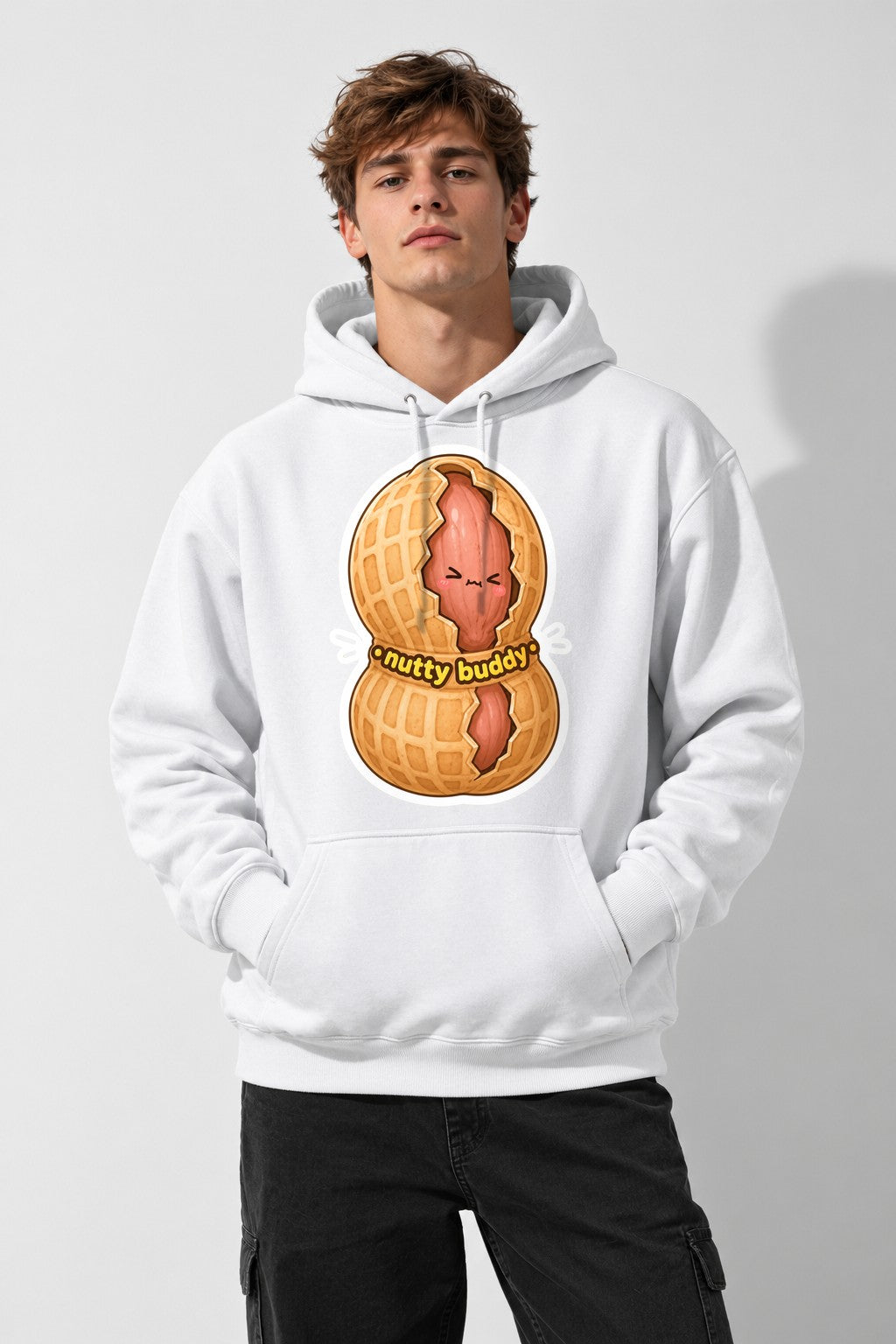 Nutty Buddy Peanut - White