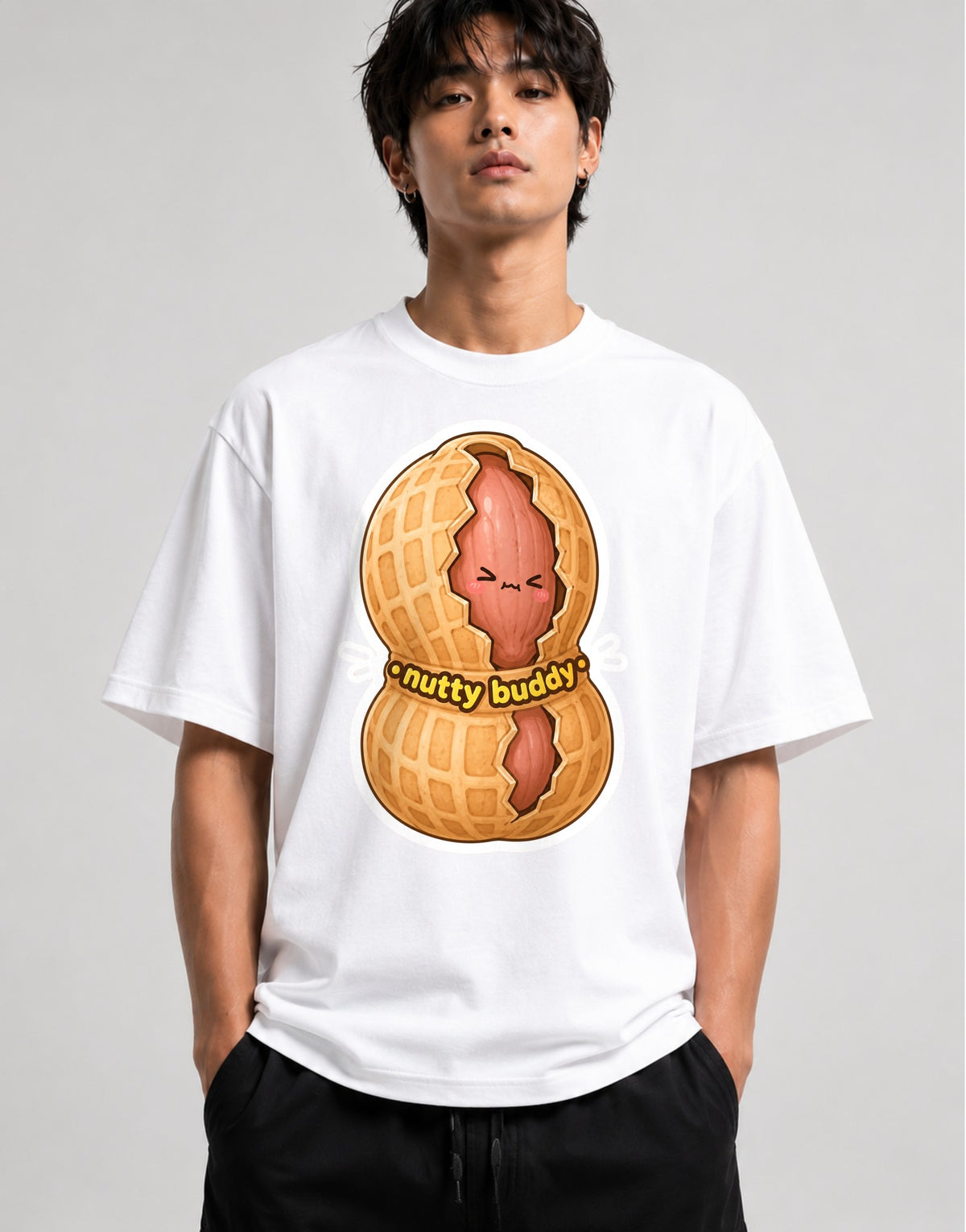 Nutty Buddy Peanut - White
