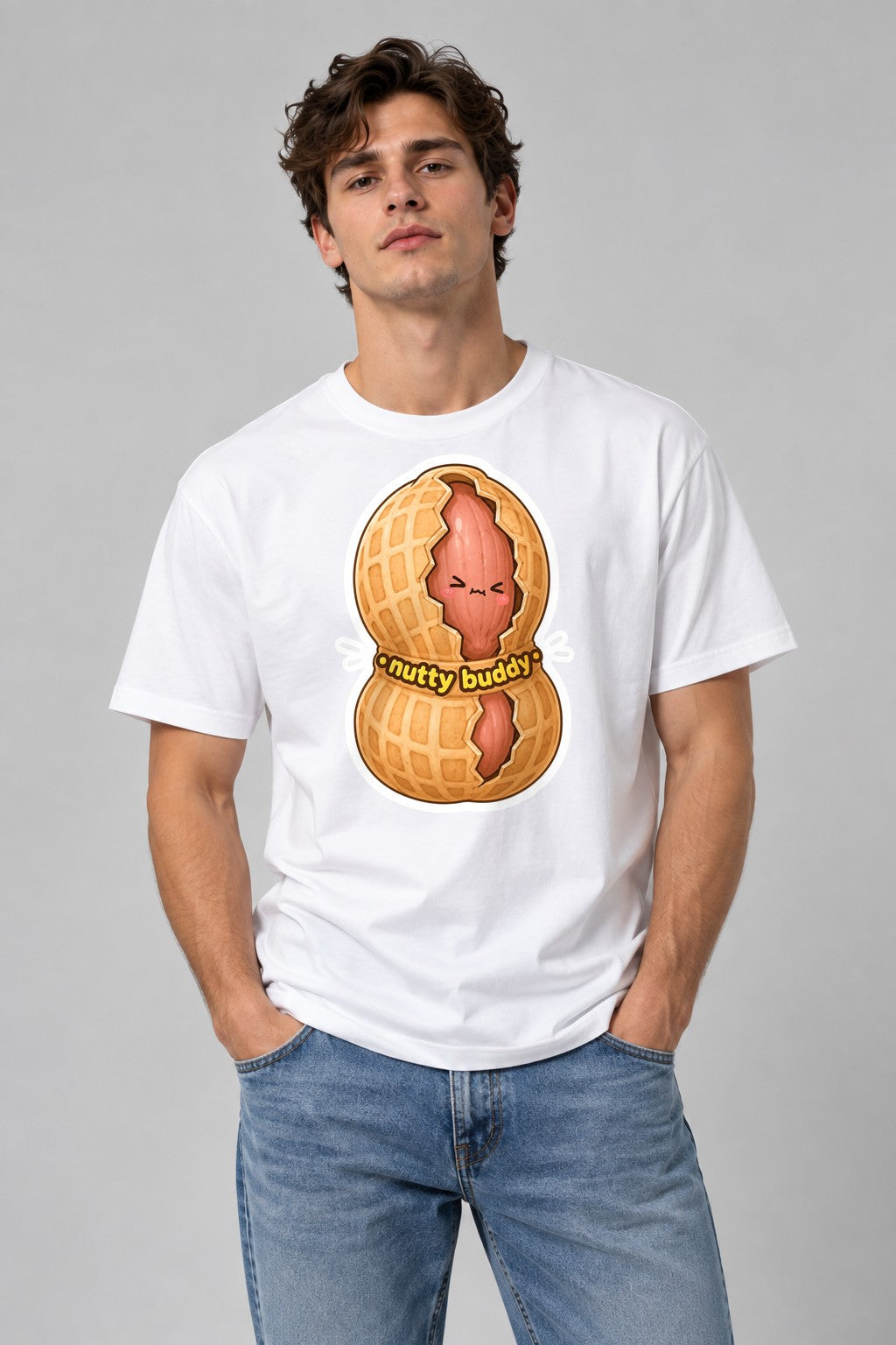 Nutty Buddy Peanut - White