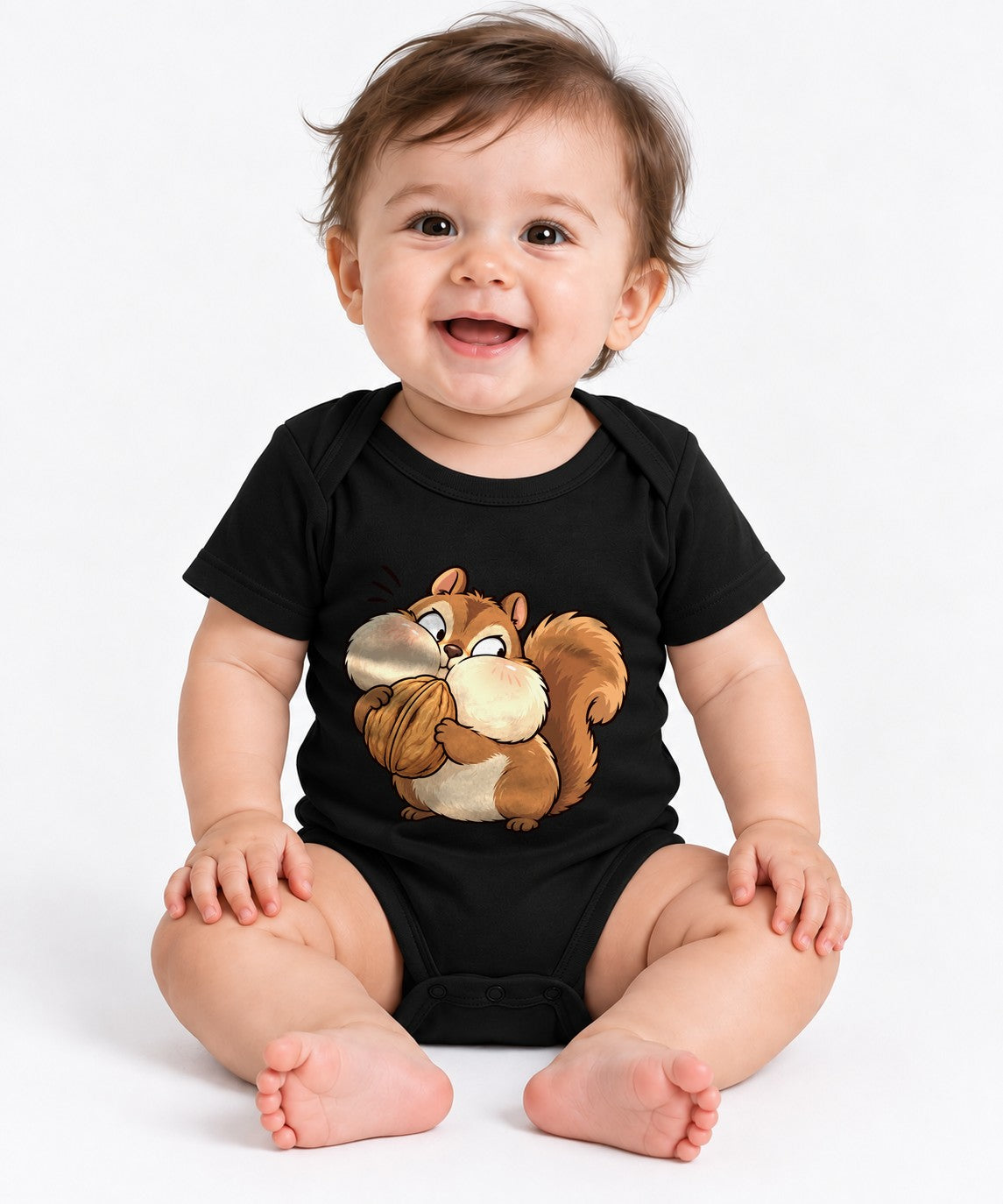 Nutty Squirrel Duo - Black