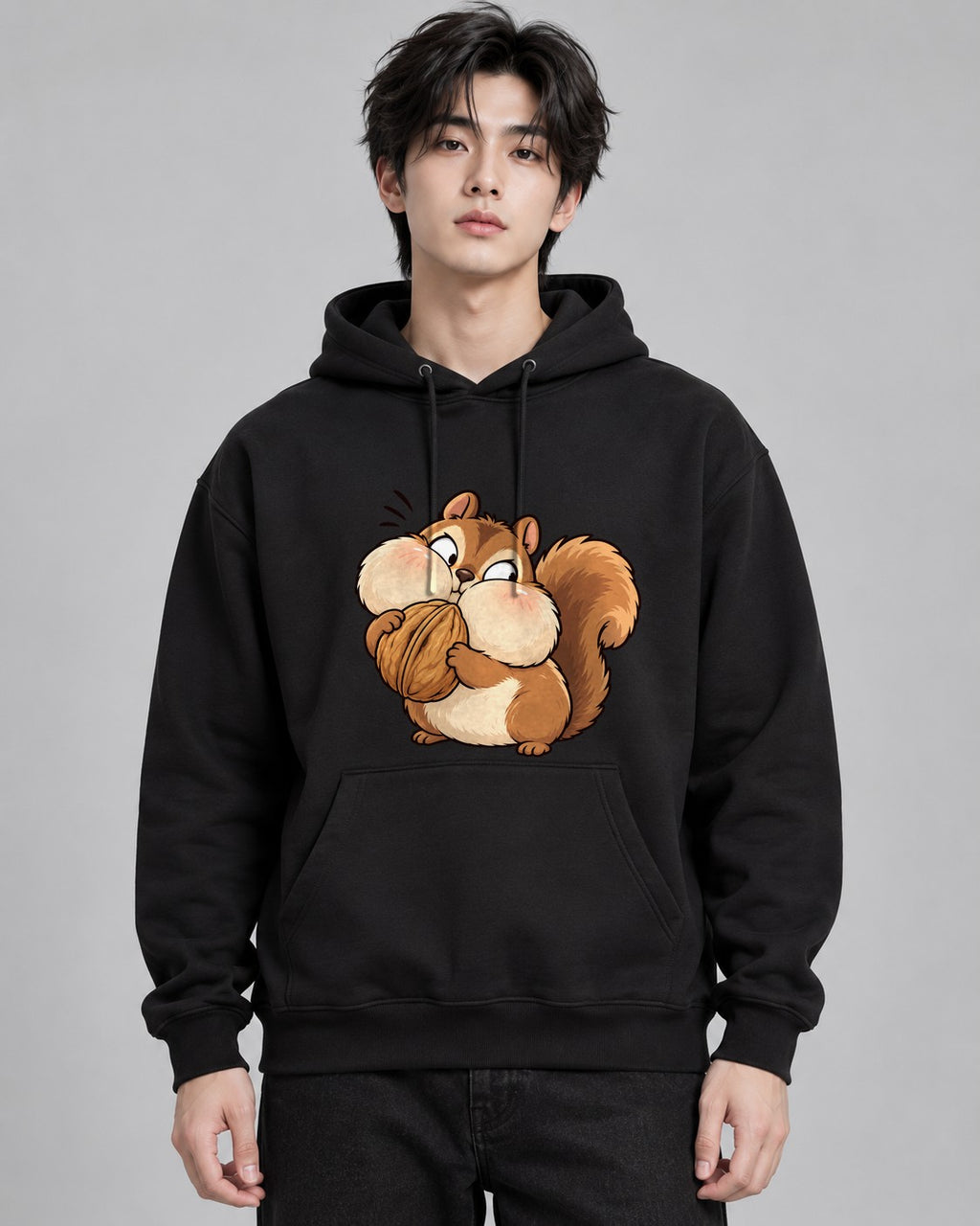 Nutty Squirrel Duo - Black