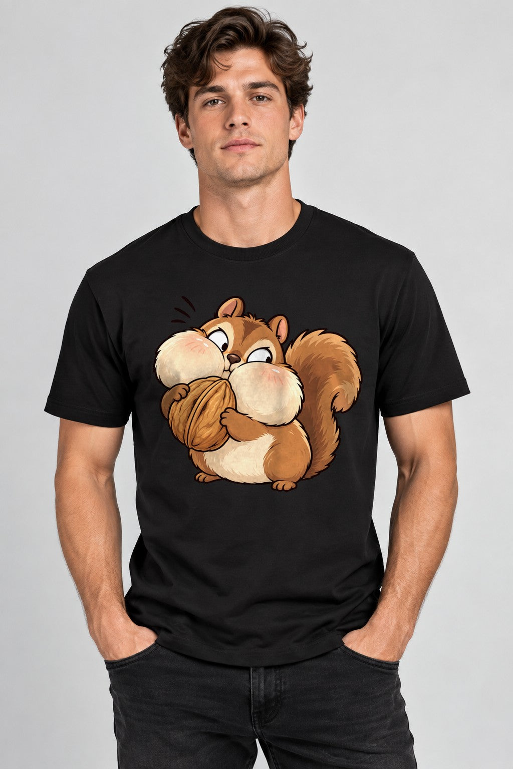 Nutty Squirrel Duo - Black