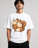 Nutty Squirrel Duo - White