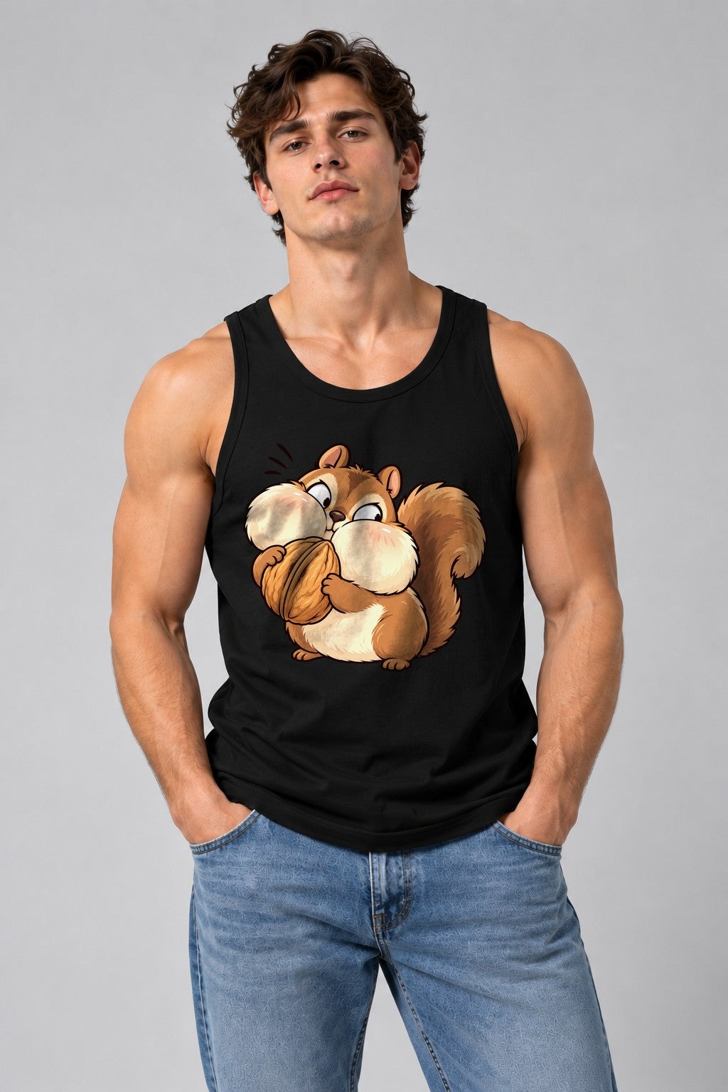 Nutty Squirrel Duo - Black