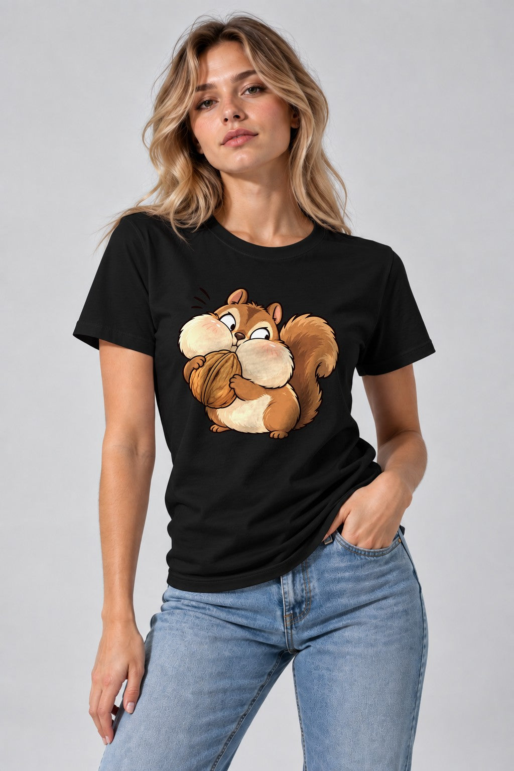 Nutty Squirrel Duo - Black