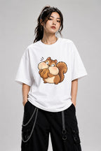 Nutty Squirrel Duo - White