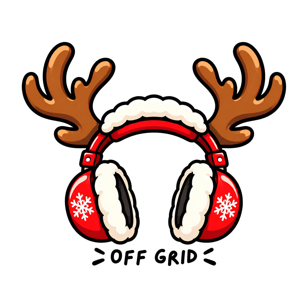Off Grid Reindeer Earmuffs