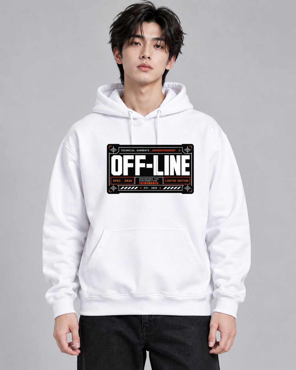 OFF-LINE Cyberpunk Techwear Futurist - White