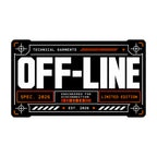 Off-Line Technical Garments Graphic Tee - Cyberpunk Streetwear
