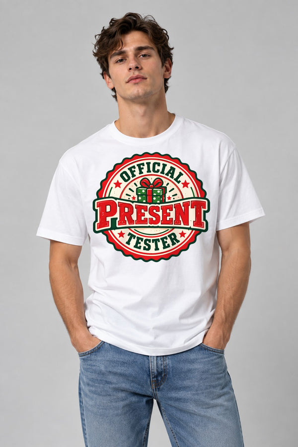 Official Present Tester - White