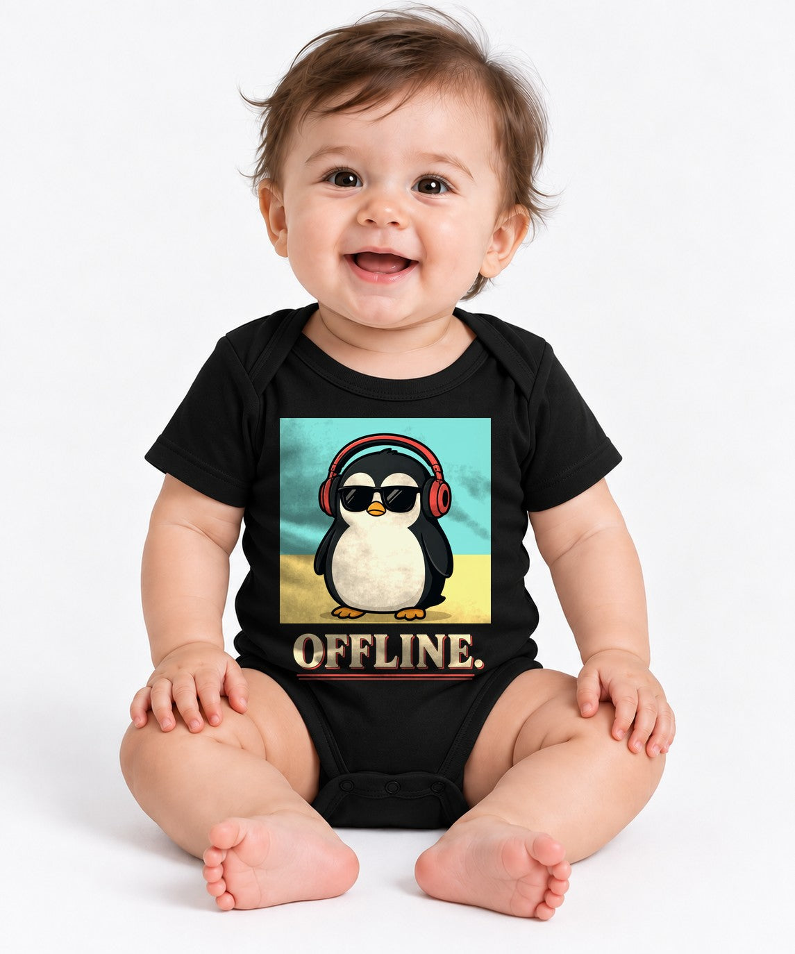 Offline Penguin - Black