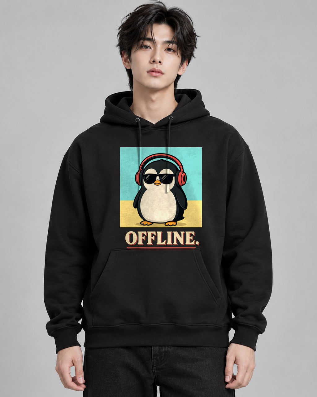 Offline Penguin - Black