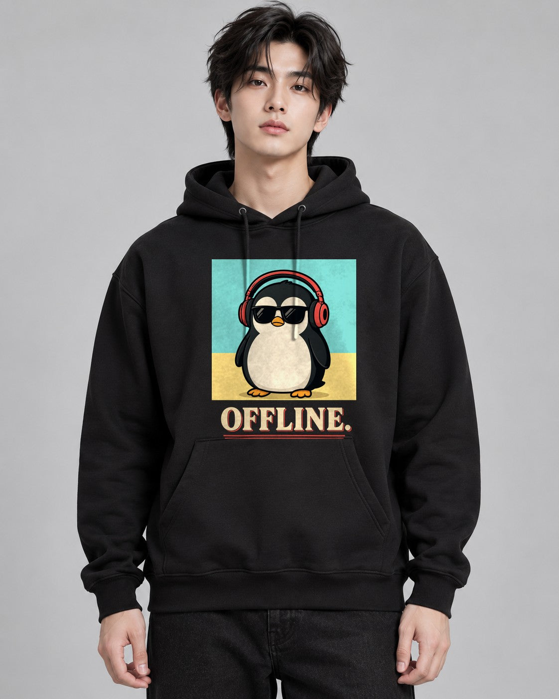 Offline Penguin - Black