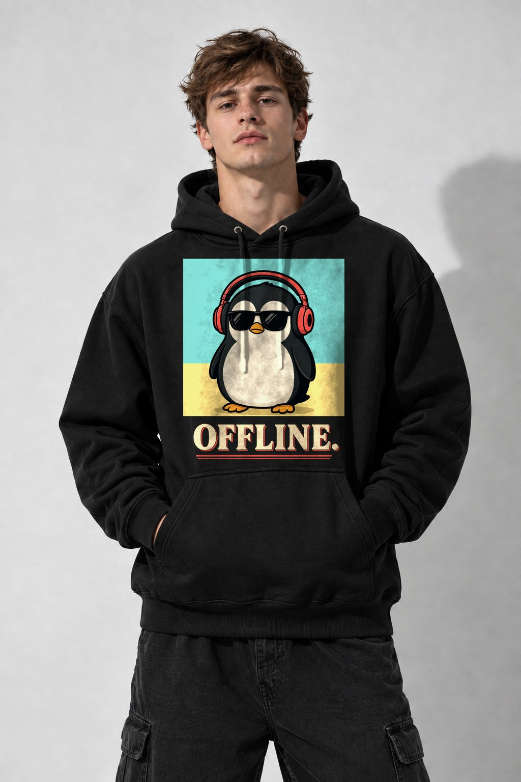 Offline Penguin - Black