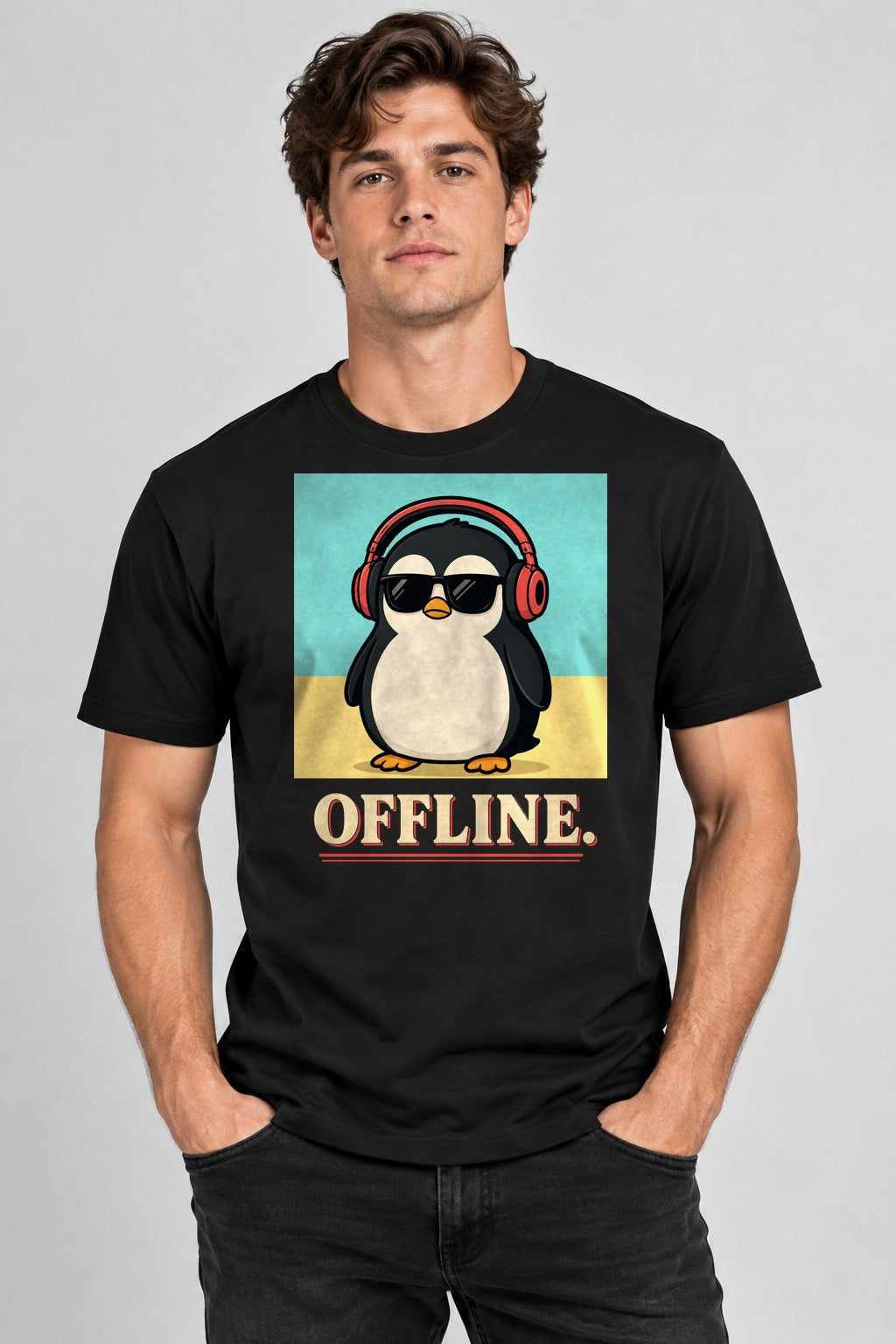 Offline Penguin - Black