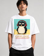 Offline Penguin - White