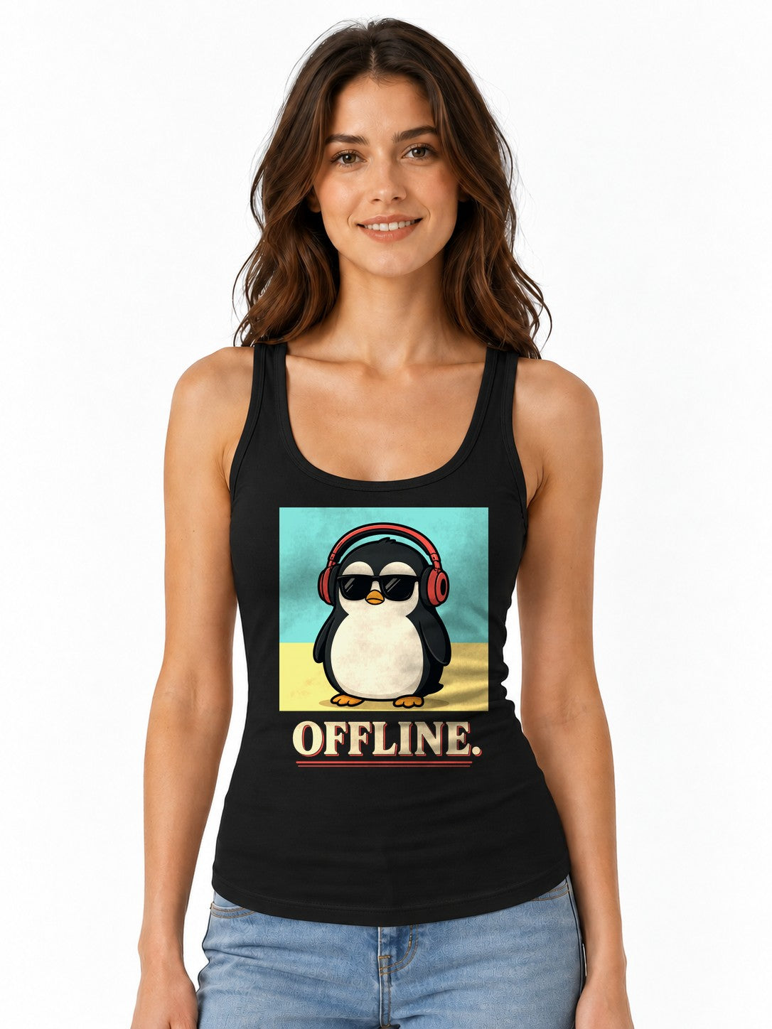 Offline Penguin - Black