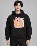 Oink And Chubby Pig - Black