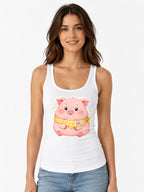 Oink And Chubby Pig - White