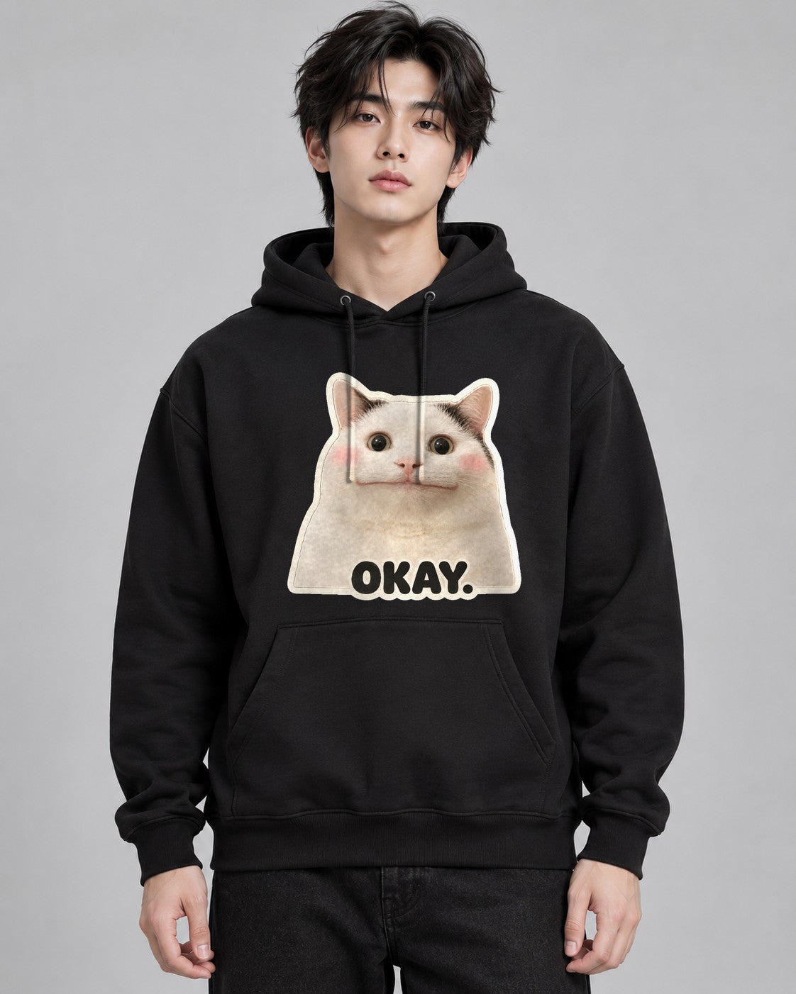 Okay Cat - Black