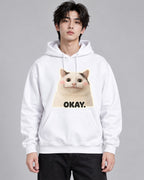 Okay Cat - White