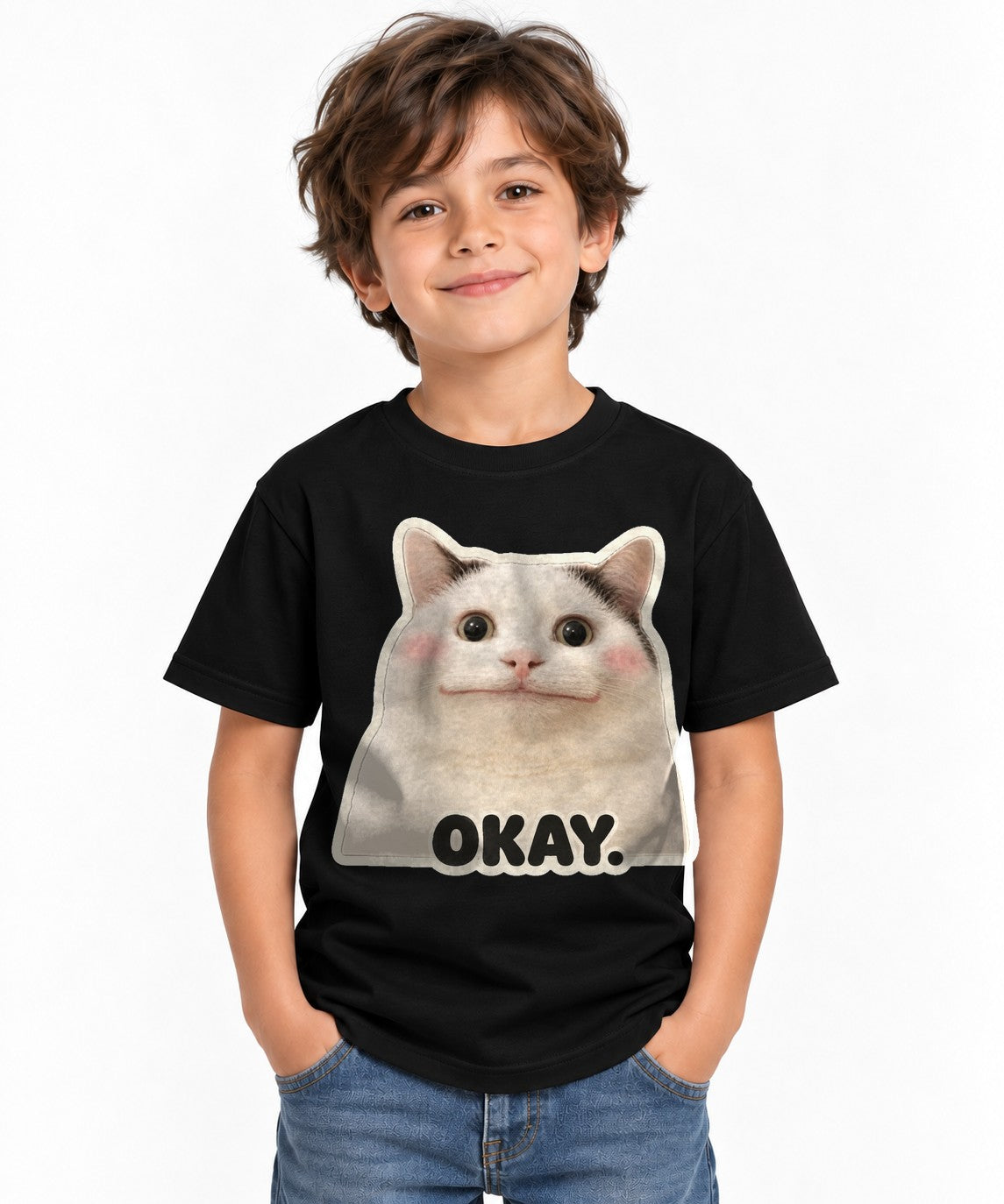 Okay Cat - Black