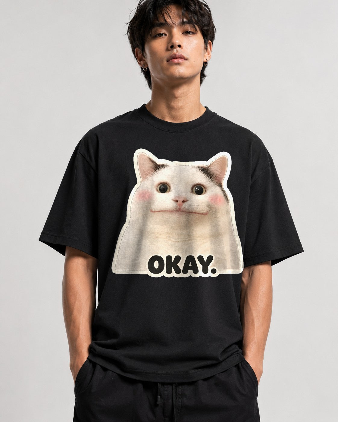 Okay Cat - Black