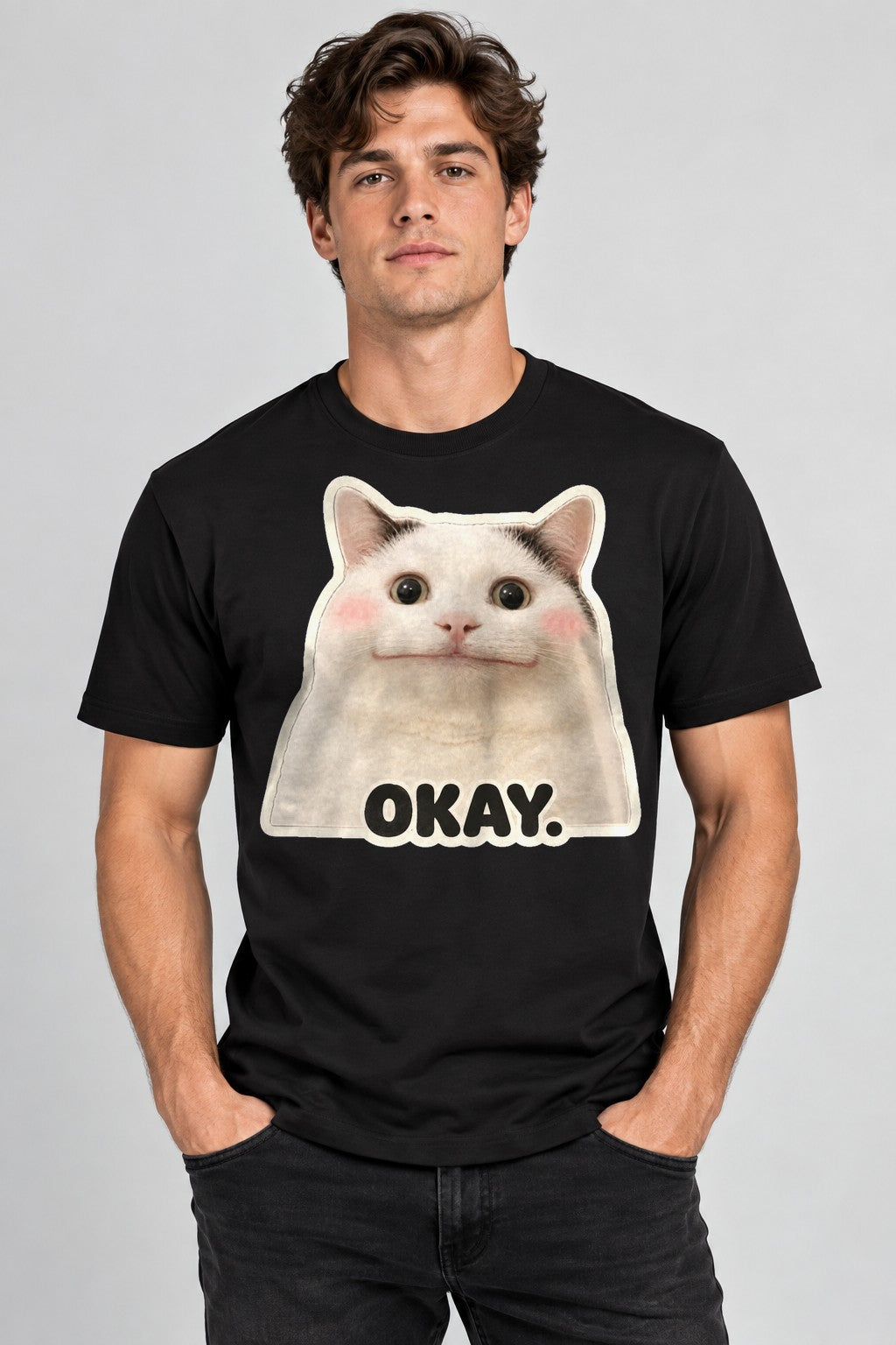 Okay Cat - Black