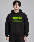 One Way Ticket Destination Unknown F - Black
