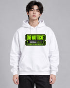 One Way Ticket Destination Unknown F - White