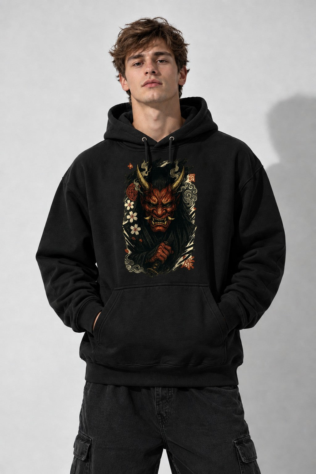 Oni Mask Warrior - Black