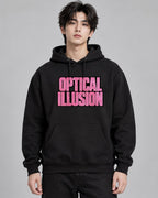 Optical Illusion Fingerprint - Black
