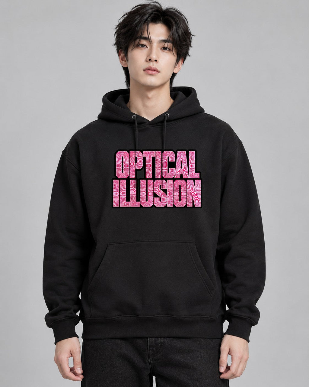 Optical Illusion - Black