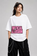 Optical Illusion - White