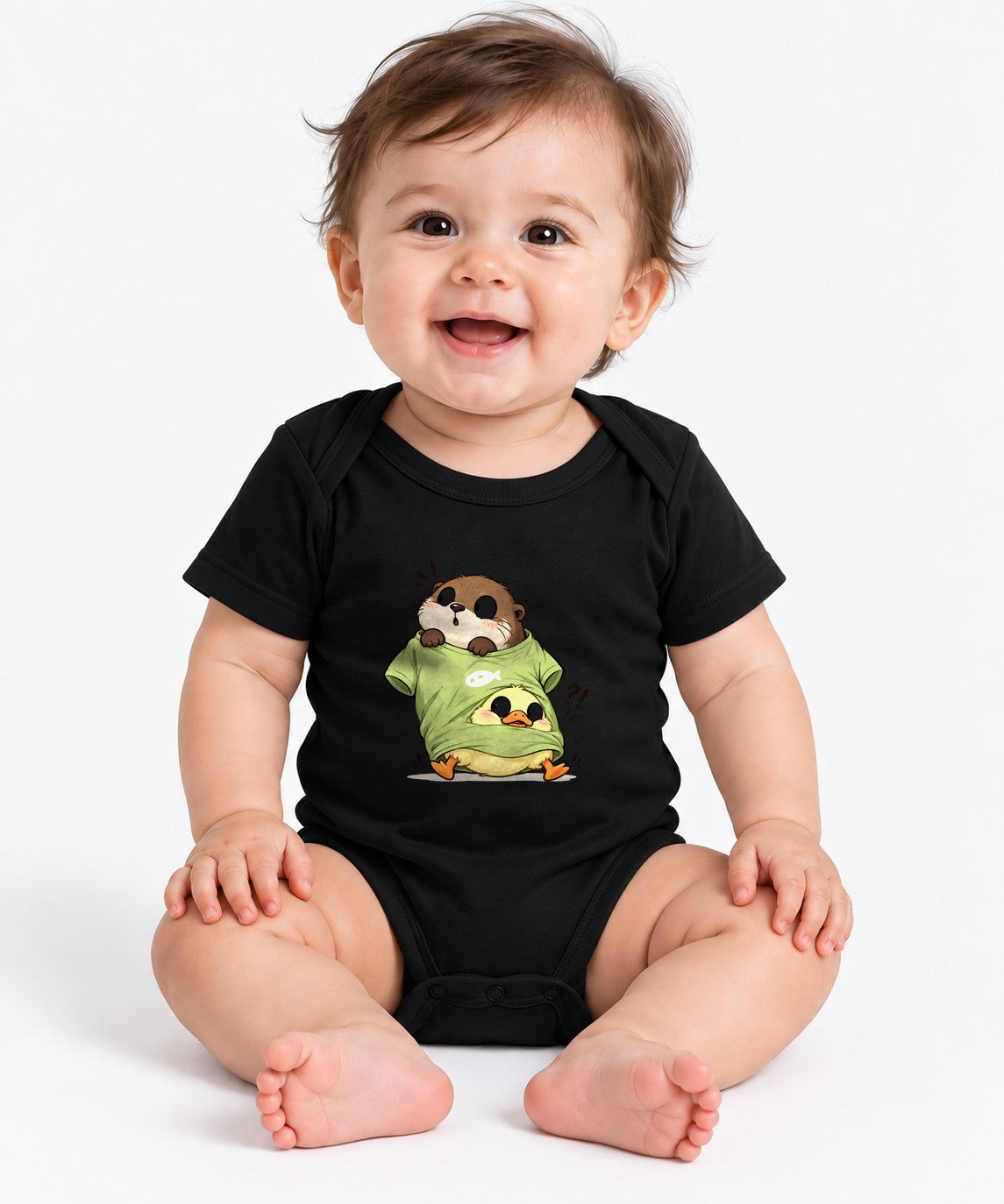 Otter and Duck - Black
