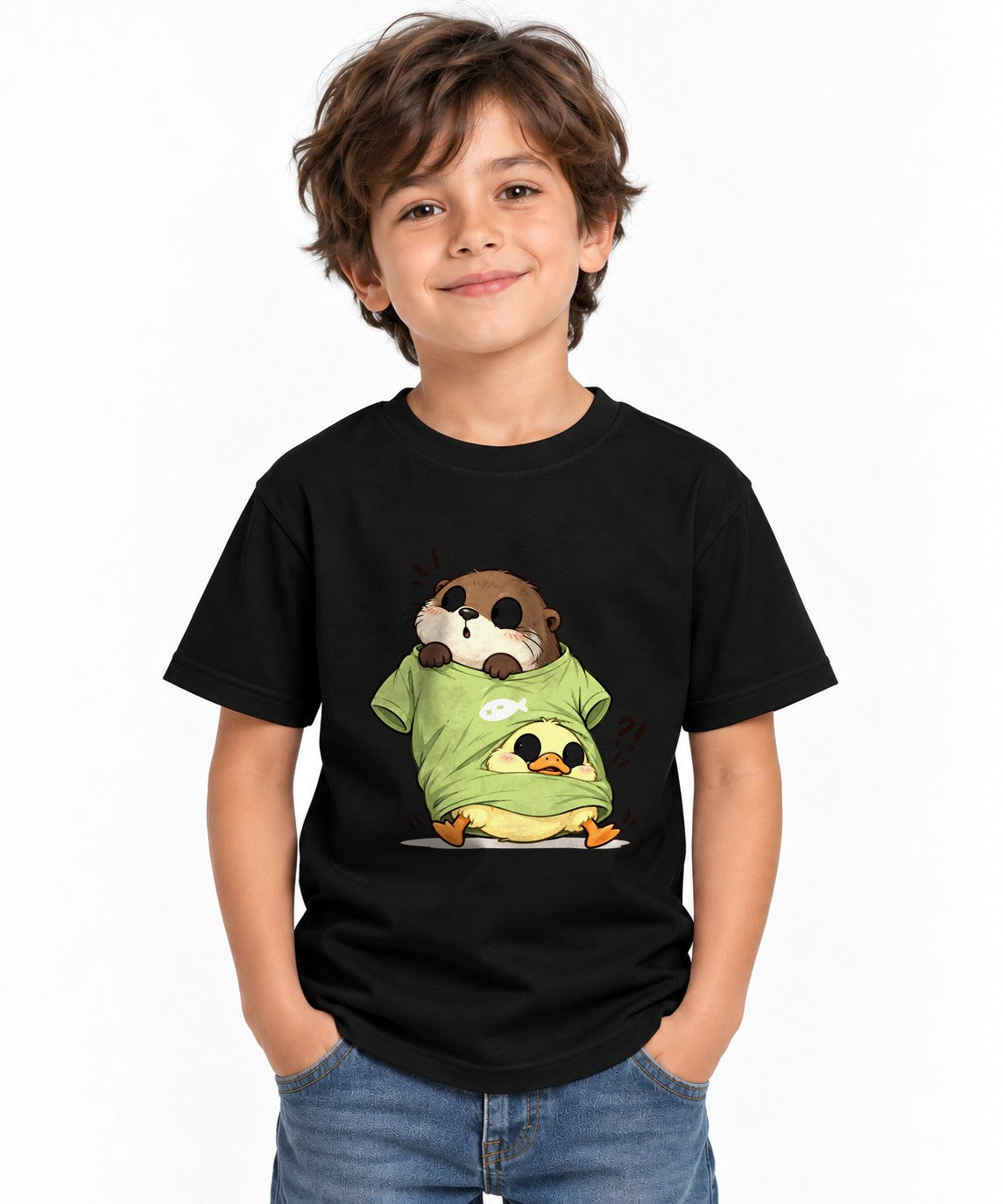 Otter and Duck - Black