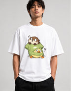 Otter and Duck - White