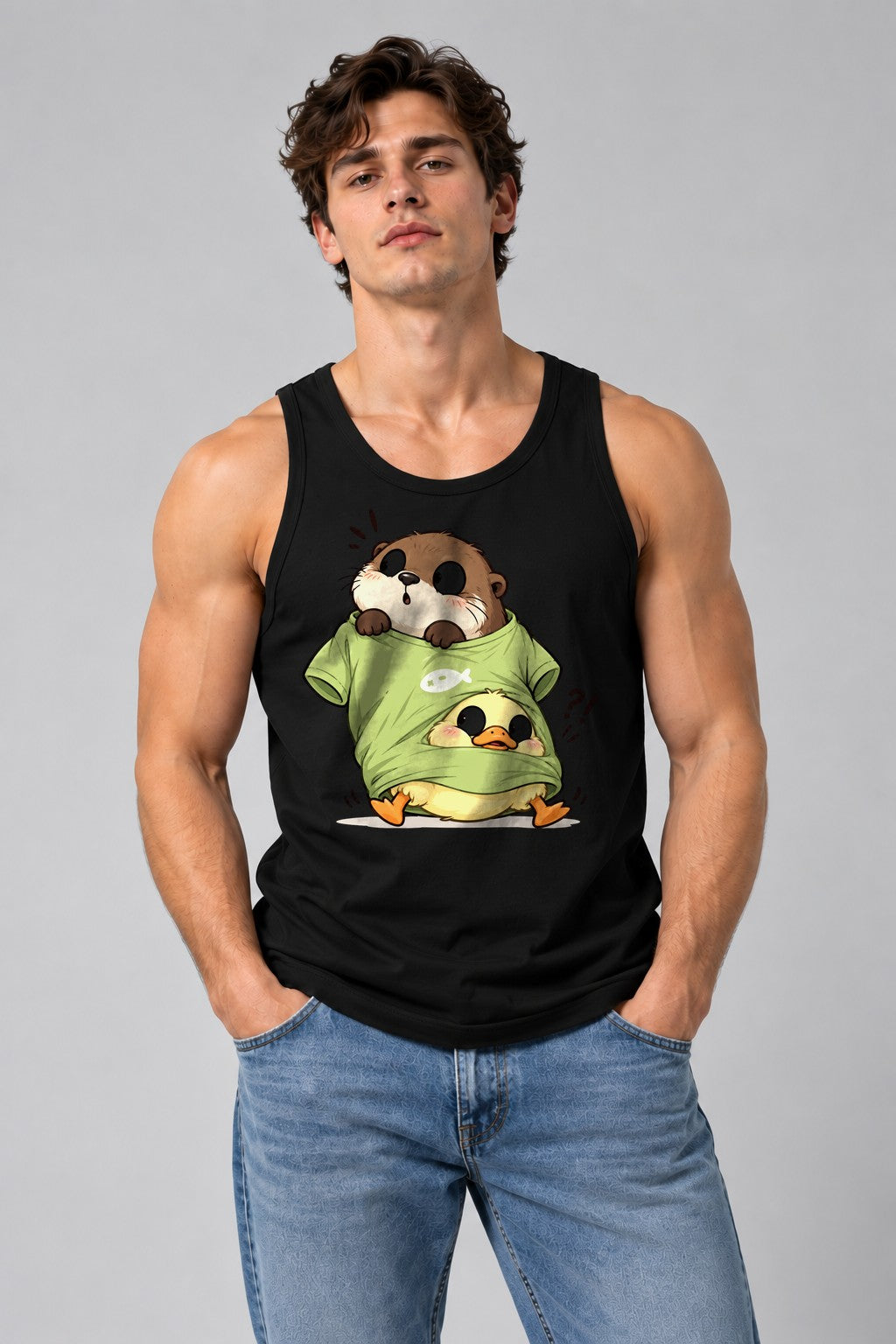 Otter and Duck - Black