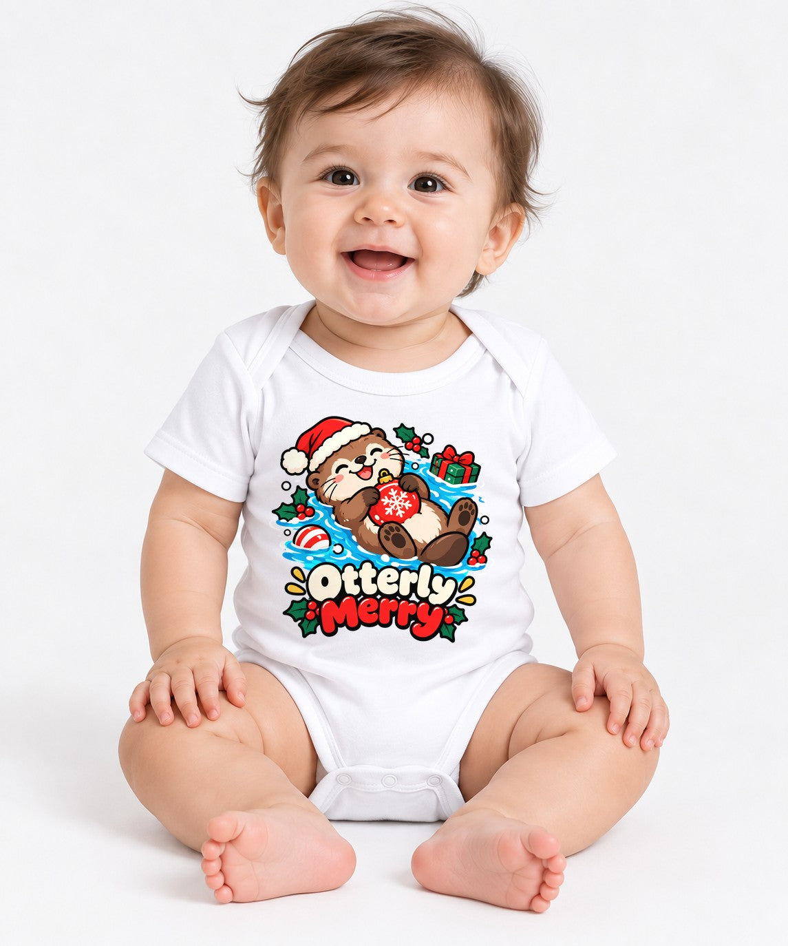 Otterly Merry - White