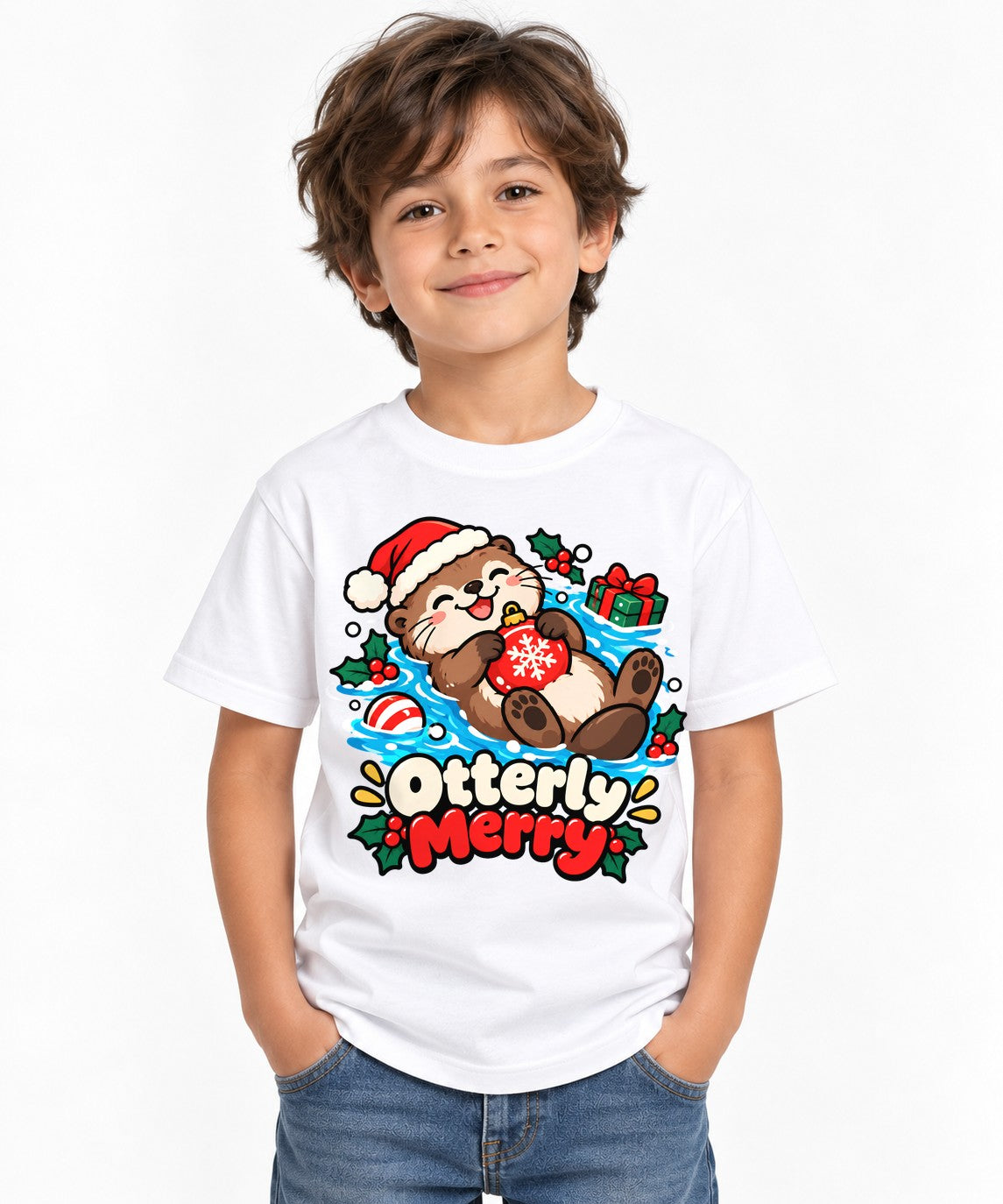 Otterly Merry - White